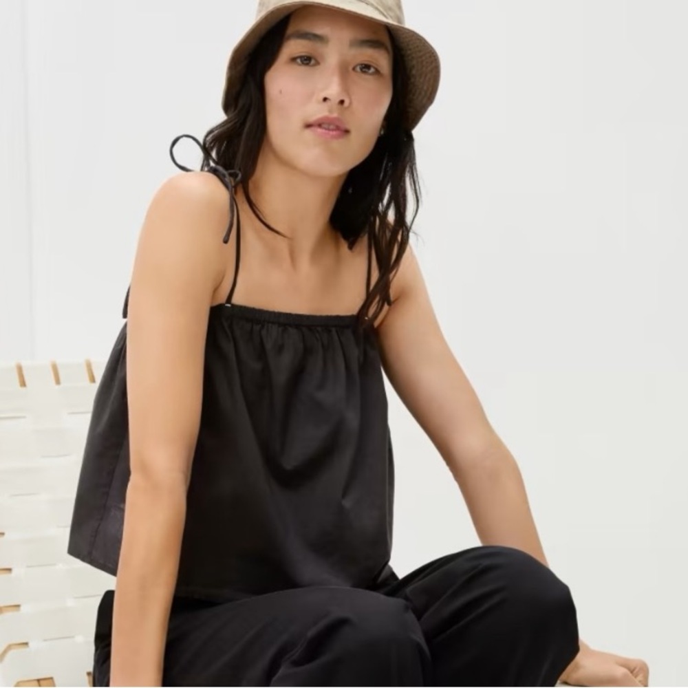 Everlane Tie Top Flowy Cami Large